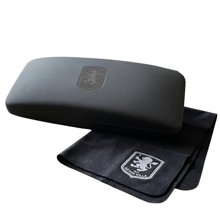 Aston Villa FC Glasses Case Grey