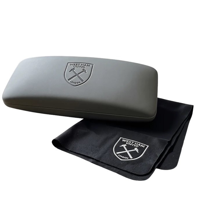West Ham United FC Grey Glasses Case