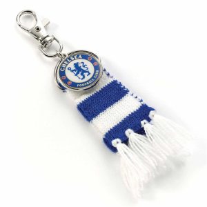 Chelsea FC Blue Stripe Scarf Backpack Hanger