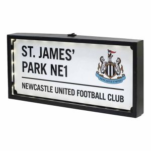 Newcastle United FC LED Street Sign