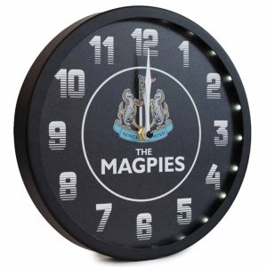 Newcastle United FC LED Wall Clock