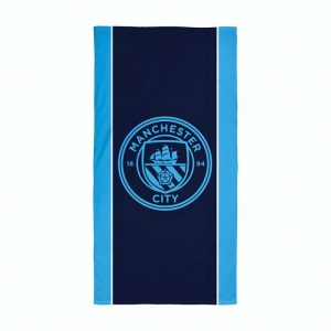 Manchester City FC Stripe Towel