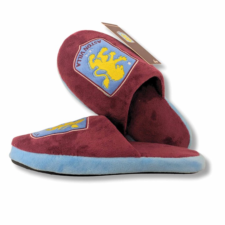 Aston Villa FC Adult Slide Slippers Small