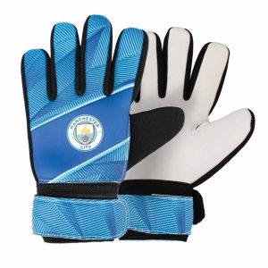Manchester City FC Fuse Goalkeeper Gloves - Size Youth