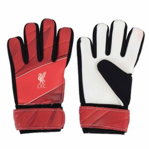 Liverpool FC Fuse Goalkeeper Gloves - Size Junior