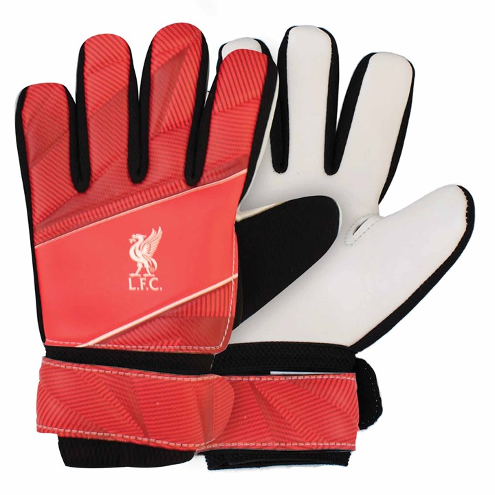 Liverpool FC Fuse Goalkeeper Gloves - Size Youth