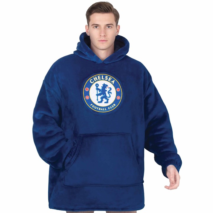 Chelsea FC Adult Oversized Hoodie S - L