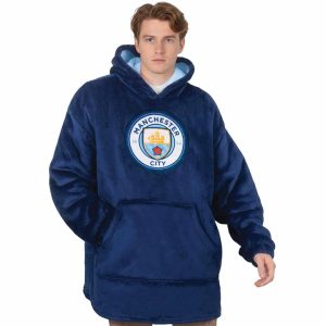 Manchester City FC Adult Oversized Hoodie S - L