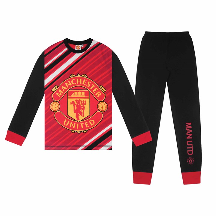 Manchester United FC Kids Long Pyjamas 7 - 8 Years