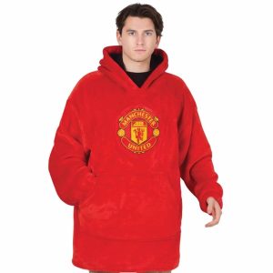 Manchester United FC Adult Oversized Hoodie S - L