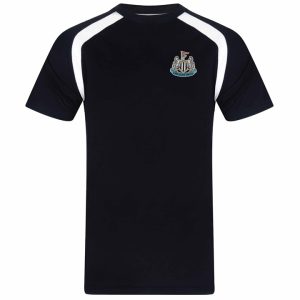 Newcastle United FC Boys Black T-Shirt 12 - 13 Years