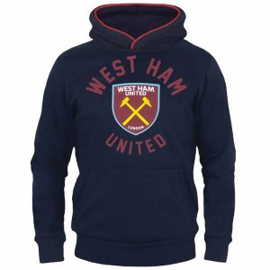 West Ham United FC Kids Navy Hoodie