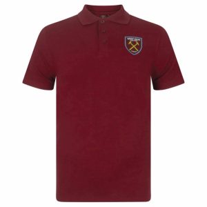 West Ham United FC Adult Claret Polo Shirt