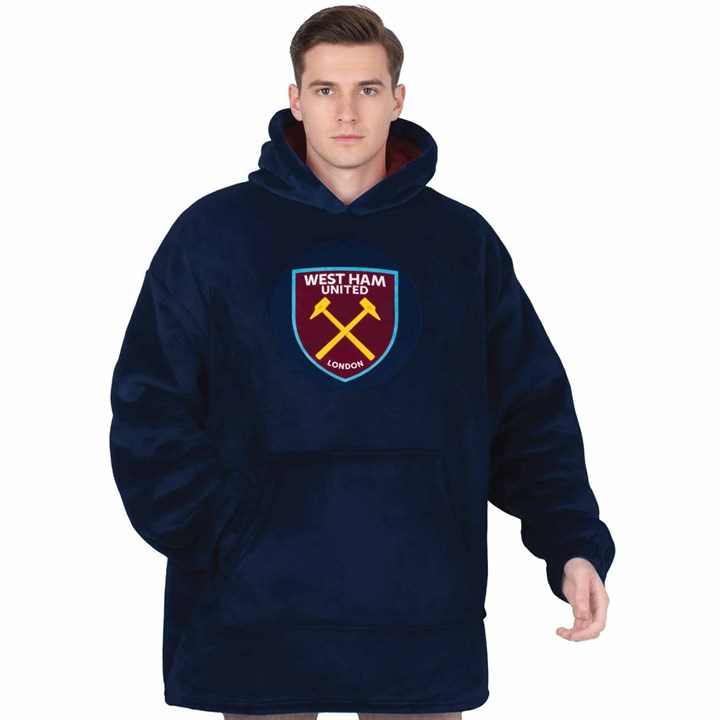 West Ham United FC Adult Oversized Hoodie XL - XXXL