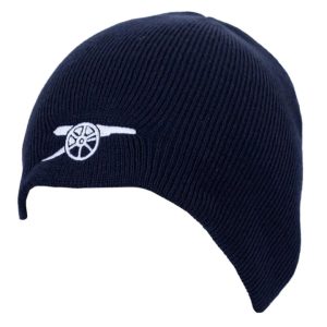 Arsenal FC Navy Cannon Beanie Hat