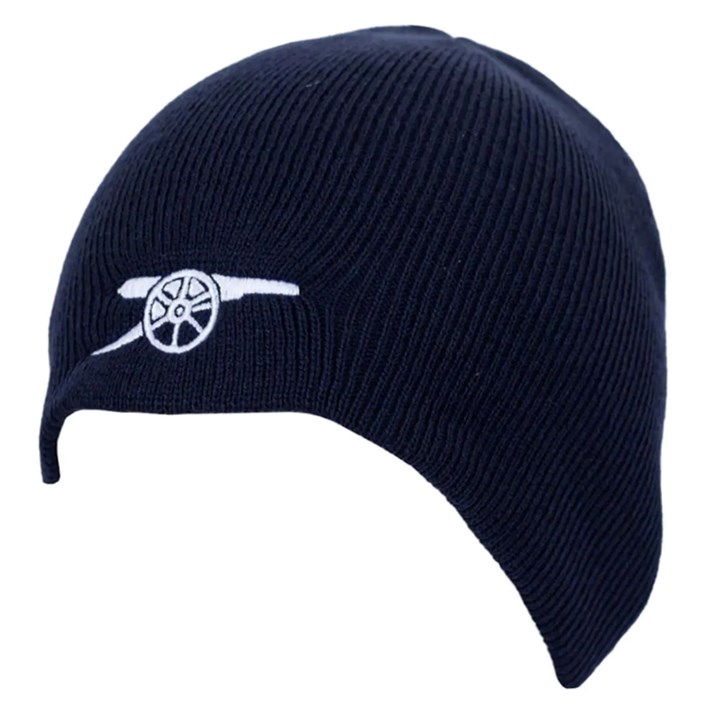 Arsenal FC Navy Cannon Beanie Hat