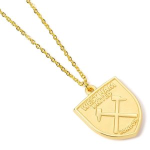 West Ham United FC Shield Crest Necklace