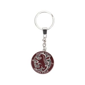 Aston Villa FC Fidget Spinning Keyring