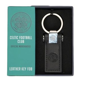 Celtic FC Leather Keyring
