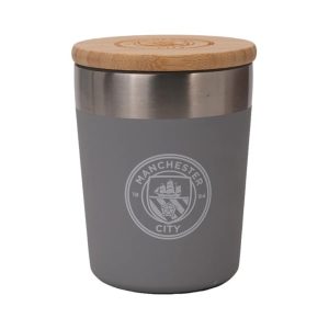 Manchester City FC Travel Cup with Bamboo Lid
