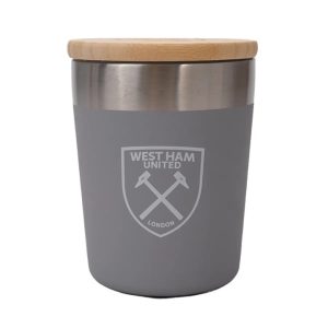 West Ham United FC Travel Cup with Bamboo Lid