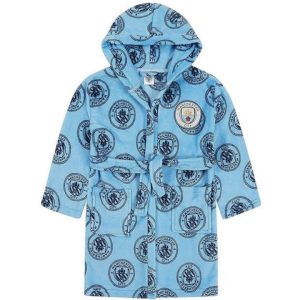 Manchester City FC Kids Hooded Robe