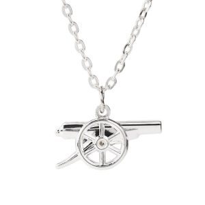 Arsenal FC Silver Plated Pendant in Gift Box