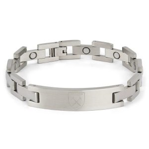 West Ham United FC Stainless Steel Bracelet in Gift Box
