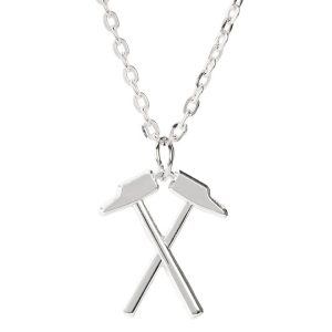 West Ham United FC Silver Plated Pendant in Gift Box